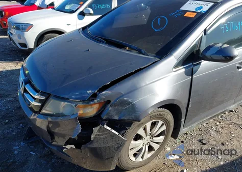 2015 Honda Odyssey Ex-L z USA, uszkodzony, nr VIN 5FNRL5H69FB006314